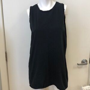 TOPSHOP TANK TOP TEE SHIRT DRESS SIZE 6